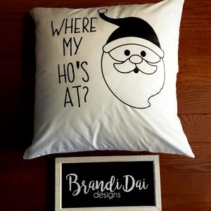 18 x 18 Holiday Throw Pillow